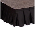 Ameristage 8' Box-Pleat Stage Skirt For 8" High Staging 101 Systems (8'x8")