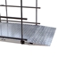 Universal 90-Degree Turn ADA Wheelchair Ramp with Landing for 40" High Stages - R4090W
